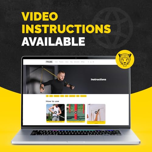 Long Resistance Bands for Working Out Men and Women - Set of 5 Pull-Up Bands, Rubber Handles and Door Anchor - Workout Bands Resistance for Men - Exercise Bands Resistance Bands Set