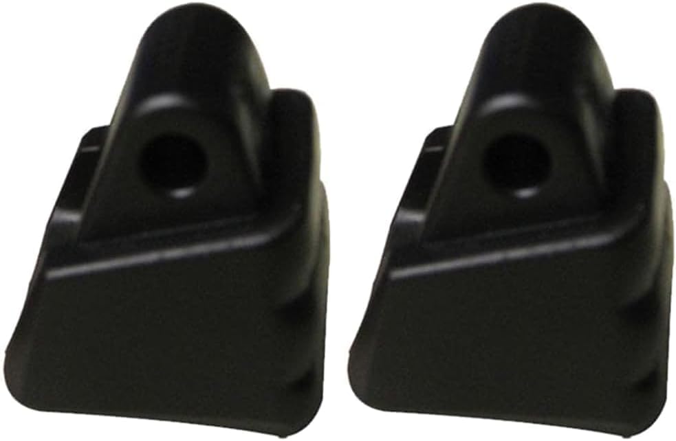 2 Pcs Black Roller Skates Brake Stopper Replacement Skate Accessories Brake Roller Skate Toe Stops and Plugs Block Universal Non-Slip Safety Brake Roller Skate Toe Stops and Plugs