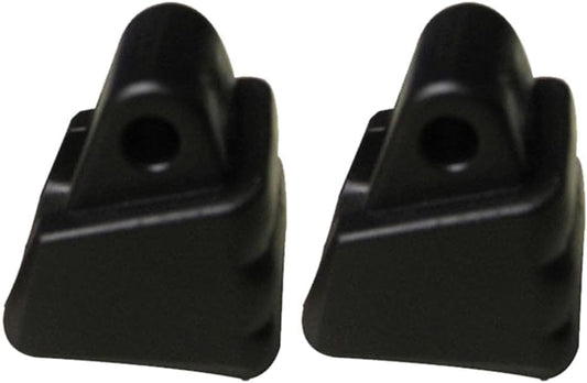 2 Pcs Black Roller Skates Brake Stopper Replacement Skate Accessories Brake Roller Skate Toe Stops and Plugs Block Universal Non-Slip Safety Brake Roller Skate Toe Stops and Plugs