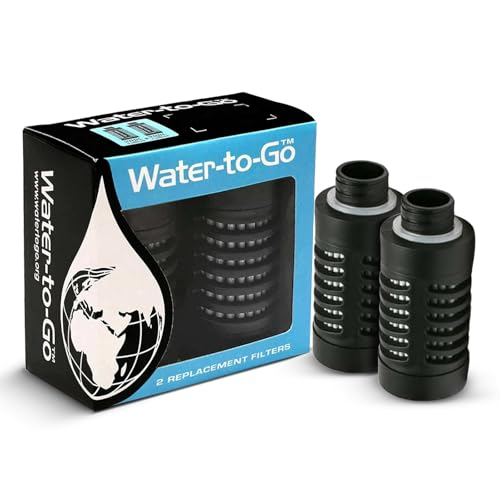 Water to Go Replacement Water Filter Cartridges - Pack of 2