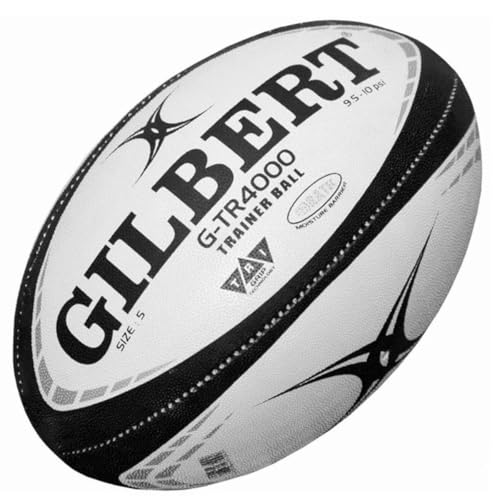 Gilbert G-TR4000 Rugby Training Ball Set - Blue, Pack of 5