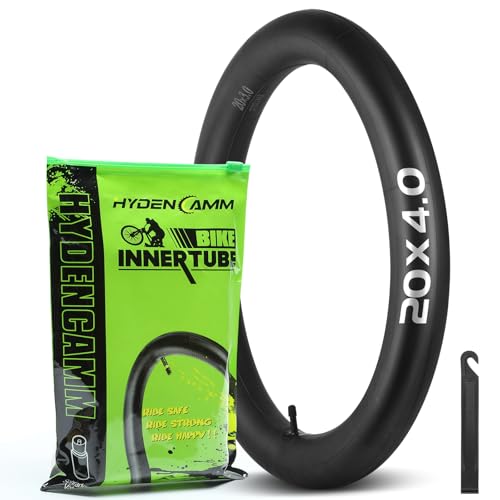 20"x3.5-4.5" Bike Inner Tube with AV 32mm Schrader Valve - 1 Pack, Compatible with Fat Tire Bikes