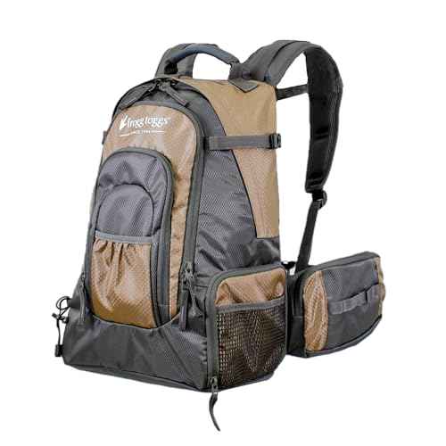 Frogg Toggs i3 Fishing Backpack, Tackle Storage, Includes 3-3600 Bait Trays