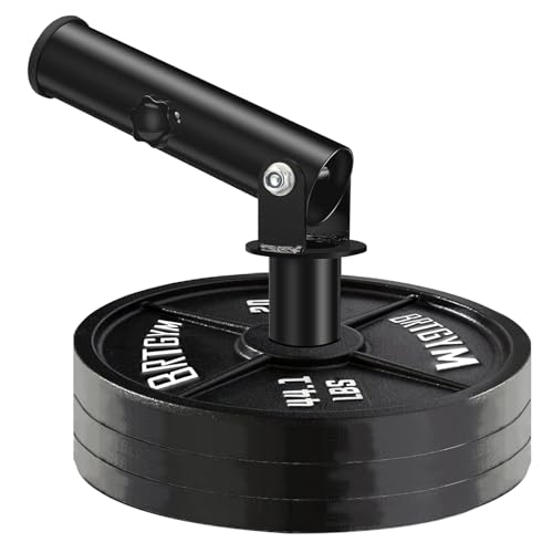 T Bar Row Landmine Attachment for 2-Inch Olympic Bars - Heavy Duty Steel Swivel
