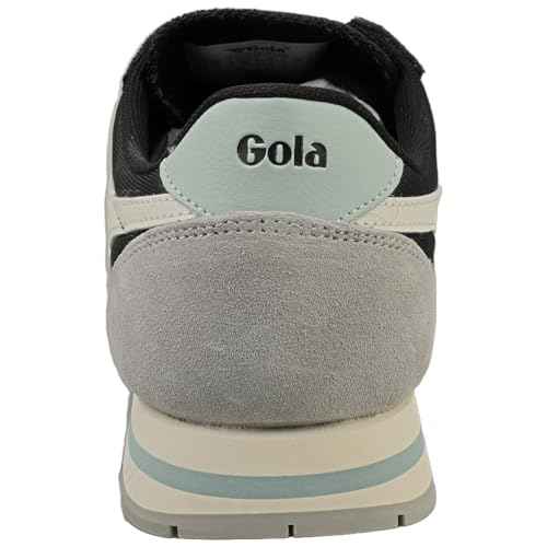 Gola Daytona Womens Classic Trainers in Black Off White