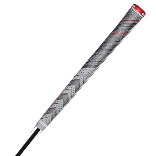 Golf Pride MCC Plus4 ALIGN Golf Club Grip - All-Weather Hybrid Grip with Raised Ridge Technology & Larger Lower Hand - Brushed Cotton Cord & Pebbled Texture - Midsize