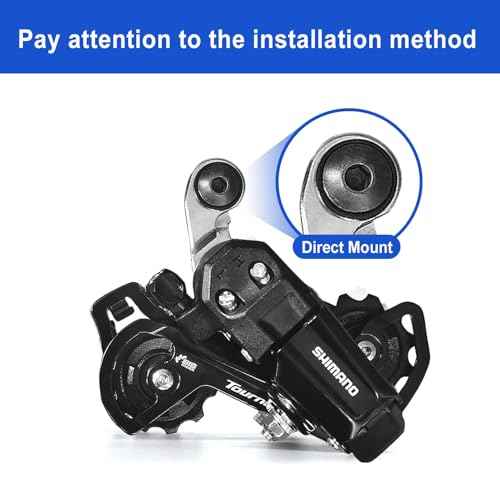 Bike Rear Derailleur RD-TY200 6/7 Speed Derailleur Direct Mount for Mountain Bicycle