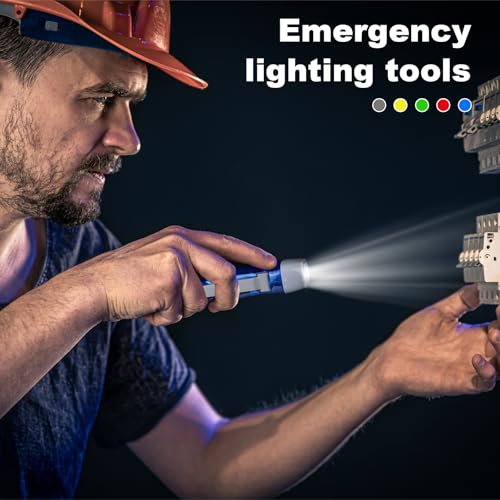 30 Pcs Hand Crank Flashlight Set Multi-Color Portable Emergency LED Torch