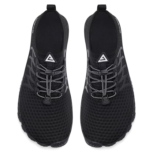 Racqua Water Shoes Quick-Dry Swim Shoes Breathable Lightweight Beach Shoes Pool Barefoot Aqua for Women Men