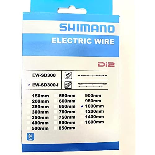 Shimano Non-Series Di2 EW-SD300 E-Tube Di2 Electric Wire, 1000 mm, Black
