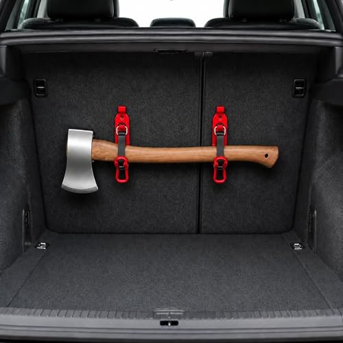 Heavy Duty Metal Rubber Shovel Mount Kit for Off-Road Vehicles, Secure Tool Holder