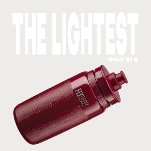 Elite Fly Tex Cycling Water Bottle 750ml Opal Ultra-Light BPA-Free Sports Bottle