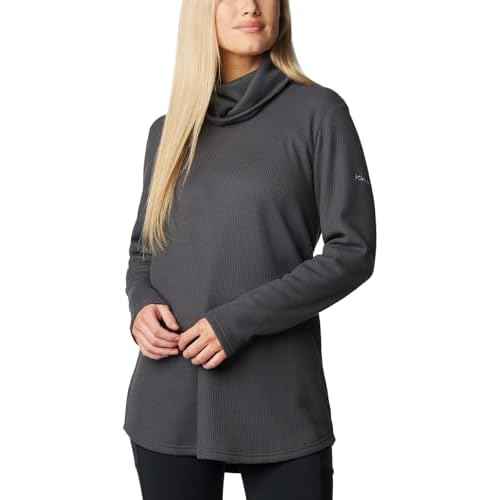 Columbia womens Holly Hideaway Waffle Cowl Neck Pullover