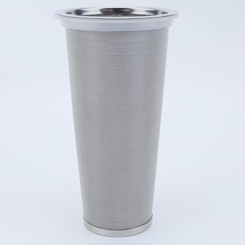 Cold Brew Coffee Filter for 32oz Mason Jar - Stainless Steel Mesh Strainer with Seal Ring