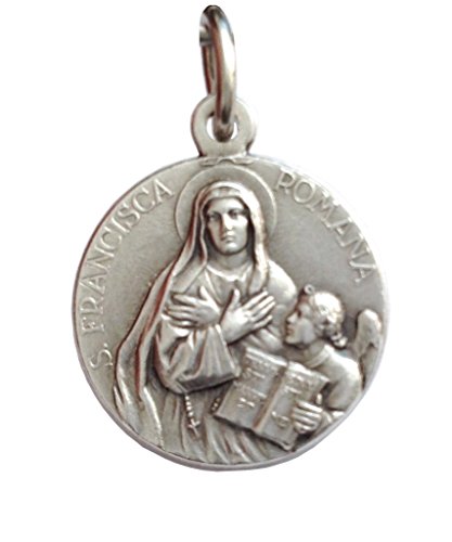 Saint Francesca from Rome Medal - Patron Saint of Drivers & Purgatory