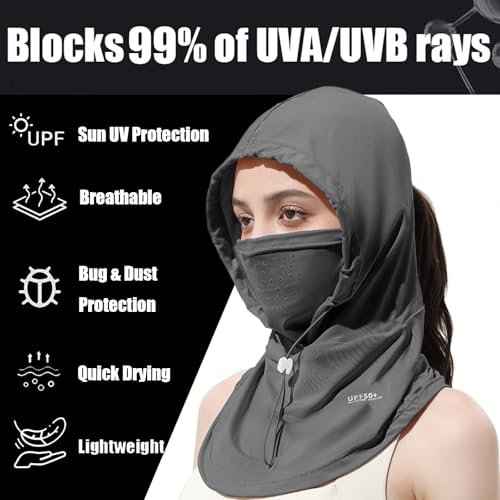 4 Pcs Cooling Summer Balaclava face Mask with Breathable Holes Sun face Shield UV Protection Full Head Mask for Men Women