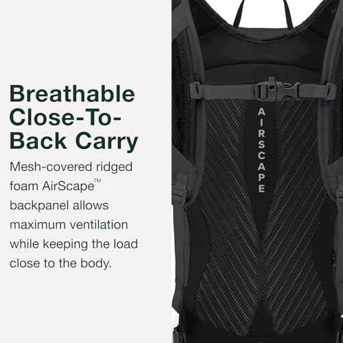 Osprey Sportlite 15L Lightweight Hiking Backpack for Men and Women, Alkaline/Hotspot Pink
