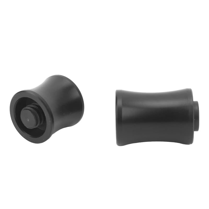 VGEBY Billiard Cue Joint Protectors - 2x POM Black Caps for Predator (Variation of THIS listing: As Picture Shown)