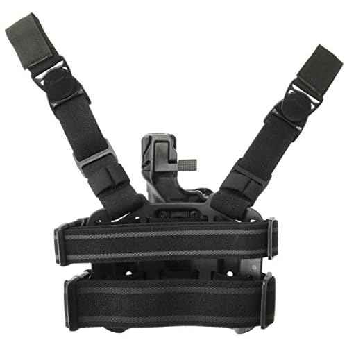 BLACKHAWK Serpa Level 3 Tactical Black Holster, Size 04, Right Hand (Beretta 92/96/M9 Std or A1 w/rails (NOT Brig/Elite)