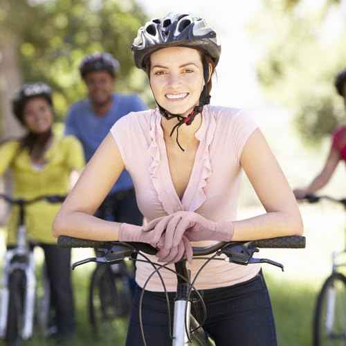 Leumoi 8 Pairs Women UV Gloves Sun Protection Women's Driving Cycling Touchscreen Sunblock Gloves