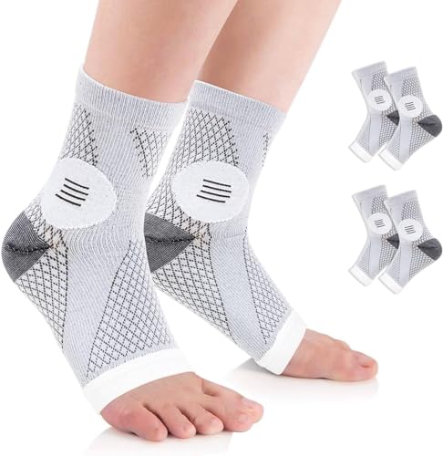 Neuropathy Socks for Men and Women - Ankle Compression Socks M