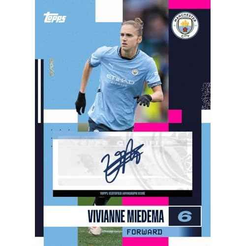 2024-25 Topps Manchester City Team Set - Box (30 Cards)