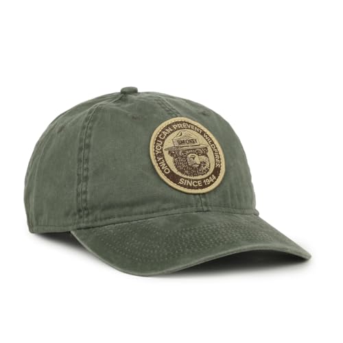 Outdoor Cap Smokey Bear Logo Hat - One Size Dark Green