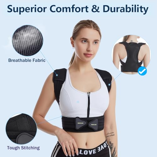 Professional Posture Corrector for Women and Men - Size M, Pack of 1, Medium