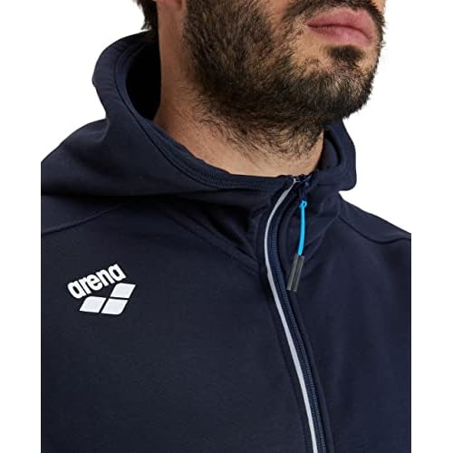 ARENA Team Unisex Sporty Hooded Panel Reflective Jacket for Men and Women - Athletic or Casual Wear