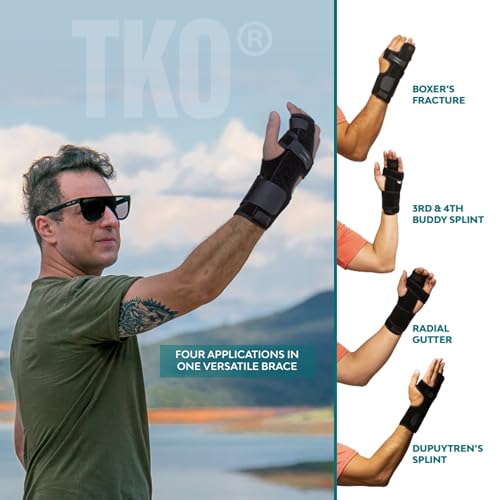 Hely & Weber TKO Knuckle Orthosis - Right Hand Support Brace