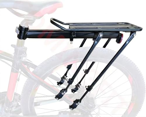 Heavy Duty Bicycle Cargo Rack 180lbs Capacity Universal MTB Road City Kids Fat Tire Bike