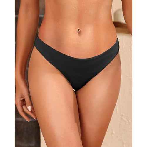 Tempt Me Women Low Rise Bikini Bottoms - Moderate Coverage Bathing Suit Bottoms Low Waisted Swimsuit Bottoms Brief 2025