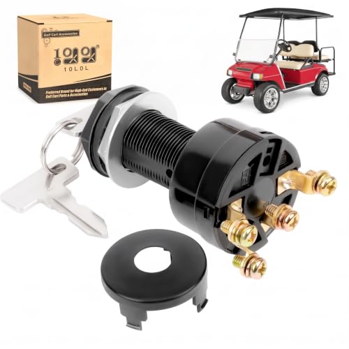 12V Ignition Switch for Golf Carts Club Car DS & Carryall 1996-up OEM Replacement