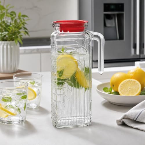 UN Krug 1.2L Glass Pitcher - Durable & Elegant Drinkware