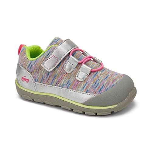 See Kai Run, Summit Athletic Shoes for Kids, Silver/Gray, 7