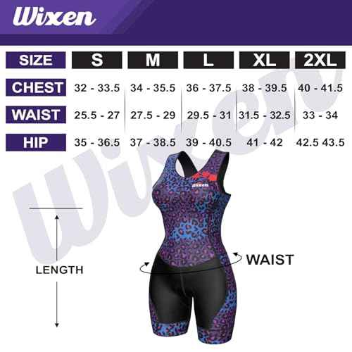 Women's Triathlon Tri-Suit, Blue, Sleeveless, Racerback, Bodysuit, Solid, Quick-Drying