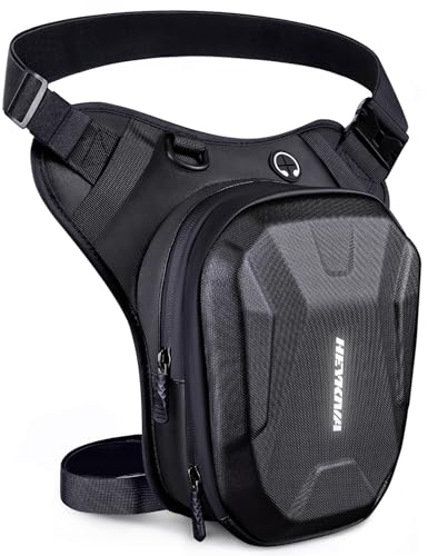 Waterproof Motorcycle Leg Bag with Reflective Logo and Adjustable Straps for Outdoor Cycling Hiking Camping
