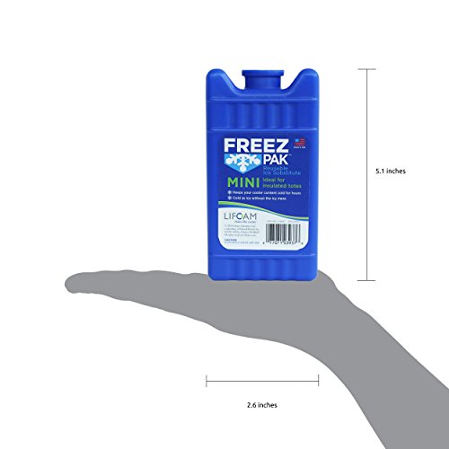 Reusable Mini Ice Pack - Freez Pak, Keeps Food & Drinks Cool