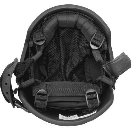 NIJ Level IIIA Tactical Helmet (Black, Medium)