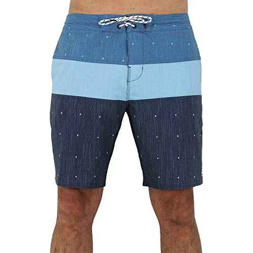 Billabong Mens Performance Stretch Tribong Lo Tides Boardshort Swim Short Trunk, 19 Inch Outseam