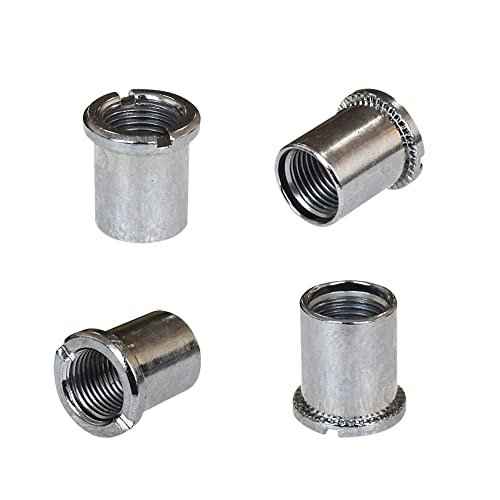 5 pcs for Each Single/Double/Triple Chainring Bolts Screws Disc Crankset Nuts Chainwheel + 10 pcs Washers Fit for Road Bike Mountain Bike MTB (25 pcs)
