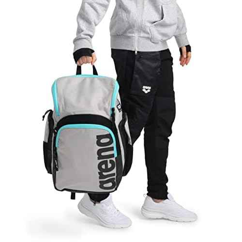Arena Spiky III Backpack 35 Unisex Travel Gym Rucksack for Men and Women, Training Gear Equipment Bag for Swimmers, 35 Liters