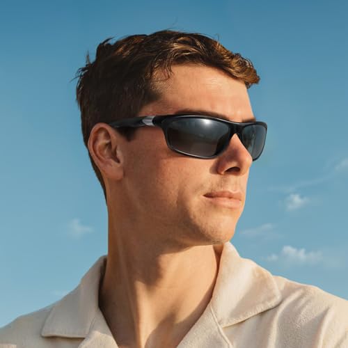Polarized Bifocal Reading Sunglasses - Black + 2.5x - Sports & Outdoor