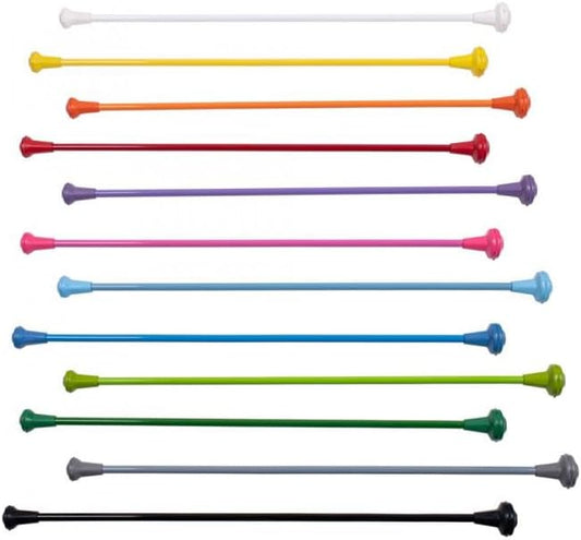 Kamalon Colored Batons Various Inch Length and Size Twirling and Marching Sport Baton 7/16" Thicker Shaft MO-TBKM34