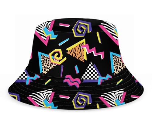 Mens Hawaiian Shirts and Shorts Set with Bucket Hat - Color 12, 3X-Large