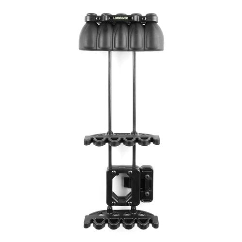 LimbSaver Silent Quiver for Bow Hunting, One Piece, Carbon Black, 5 arrow