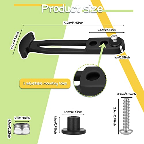 Boat Ladder Strap Rubber 3 Holes Replacement for Marine Boarding