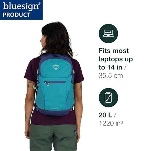 Osprey Daylite Plus Commuter Backpack ? Lightweight, Everyday Pack with Laptop Sleeve and Water Bottle Pockets ? Ideal for Work, School, and Travel with Versatile Storage Options, Tunnel Vision Grey