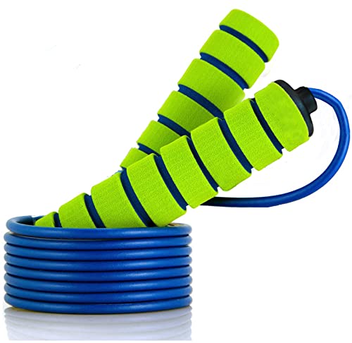 Ponydash Jump Rope for Kids, 2 Pack Kids Jumping Rope Lightweight &Adjustable &Durable jumping rope for Fitness-Speed Jump Rope for Women Men Youth, Foam Grips Handles for, Workout