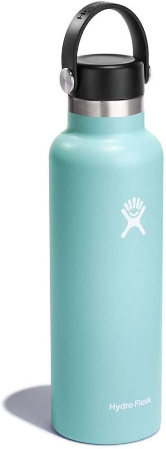 Hydro Flask Water Bottle - Insulated Stainless Steel - Non Spill, Leakproof in 24 Oz White